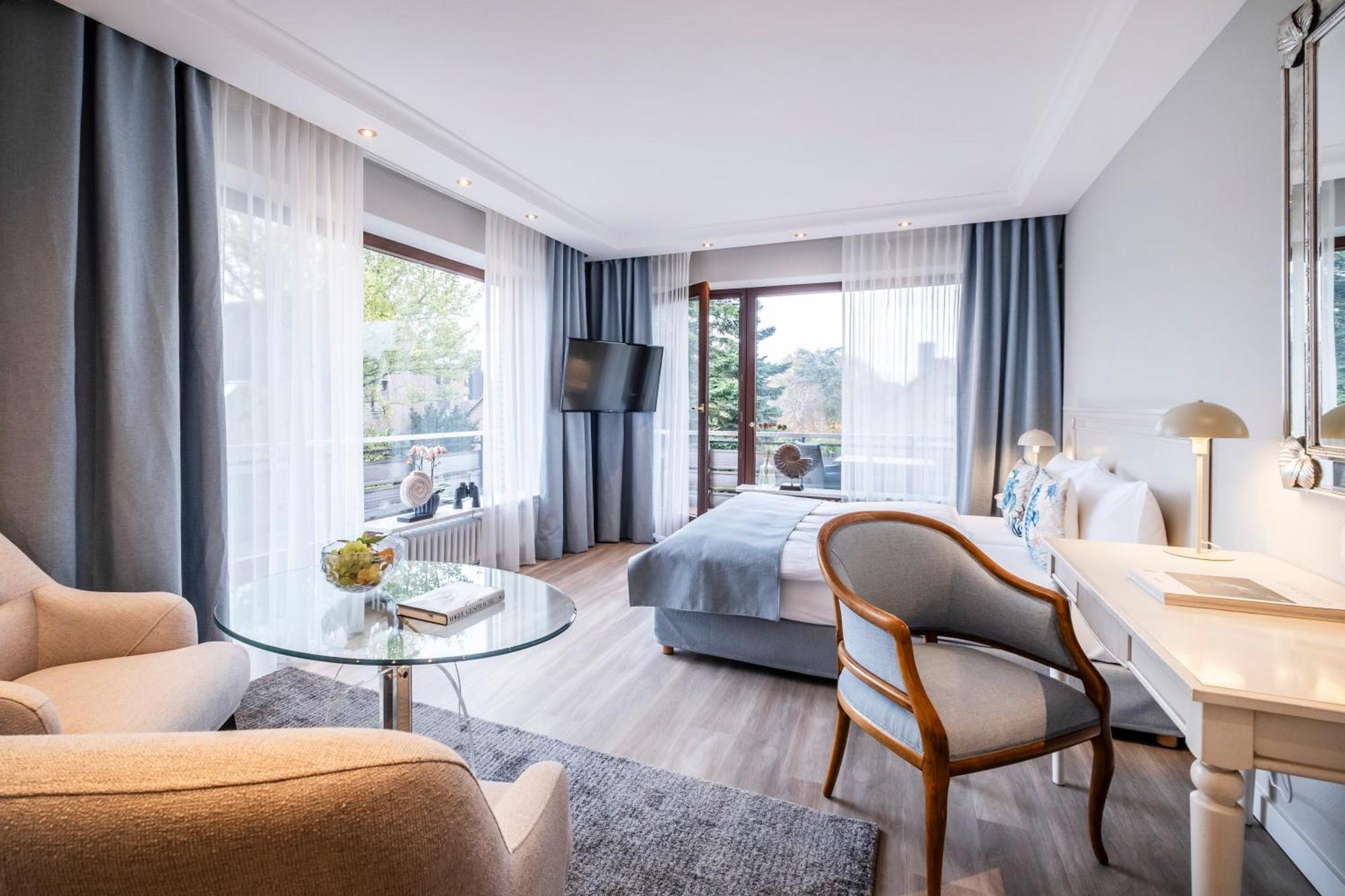 Buengers Apartment-Hotel Mit Sommerstrandkorb & Gartensauna 스트랜드 외부 사진